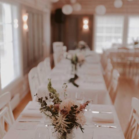 Villa Meri Särkisalossa hääkattaus.